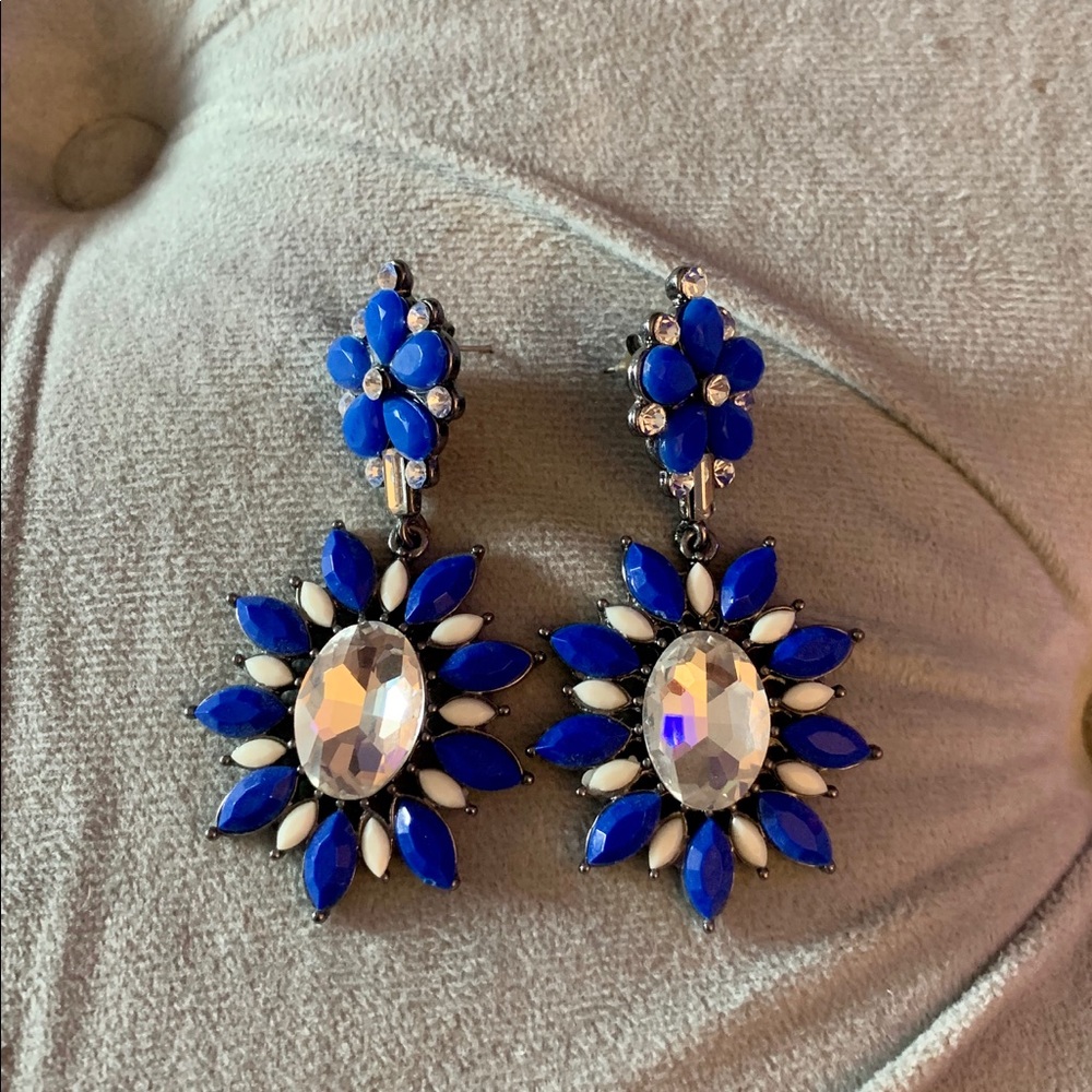 Amrita Singh Blue Earrings.
